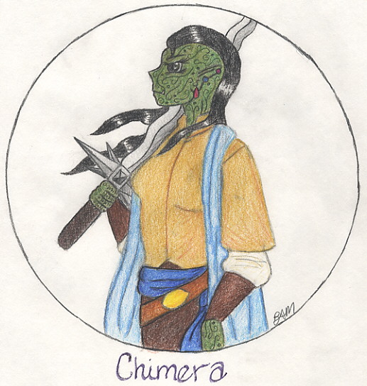 Chimera, by Brandy McPherson, copyright 2002; used with permission.